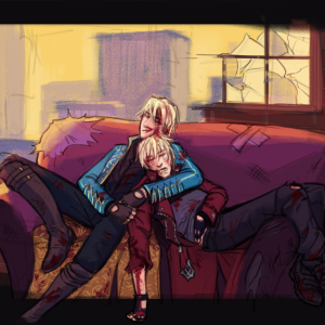 DMC3 Twins Napping